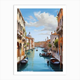 Venice Canal.10 Art Print