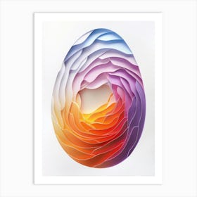 Easter Egg Art Print