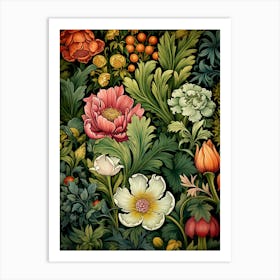 Floral Pattern 96 Art Print