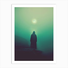 Moon Solitude Art Print