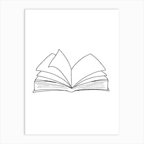 Open Book 1 Art Print