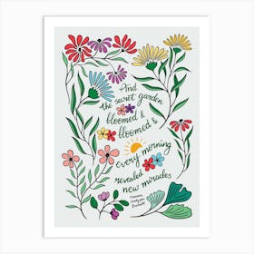 The Secret Garden Art Print