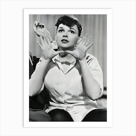 Judy Garland In A Scene From A Star Is Born Art Print