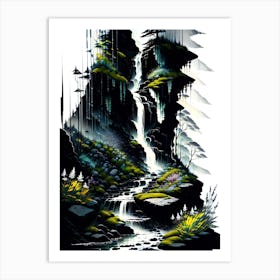 Waterfall Art Print