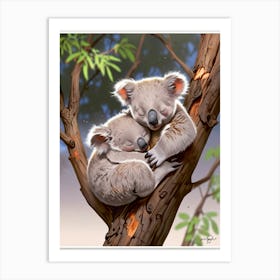 Koala Bears 1 Art Print