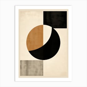 Ivory Schwechat Geometric Reflection Art Print