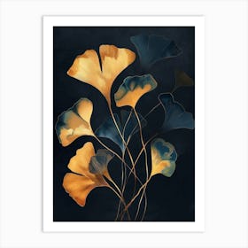 Ginkgo Leaves 47 Art Print