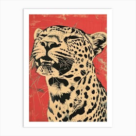 Leopard 18 Art Print