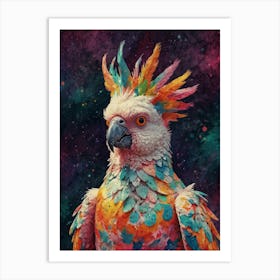 Colorful Parrot 21 Art Print