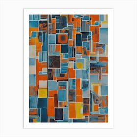 Abstract Painting 838 Art Print