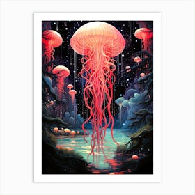 Jellyfish 1 Art Print