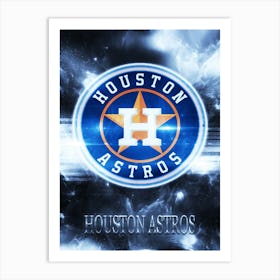 Houston Astros Poster Art Print