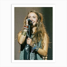 Lauren Daigle Singer Art Print