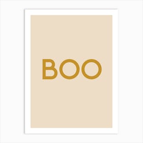 BOO!!!! Art Print