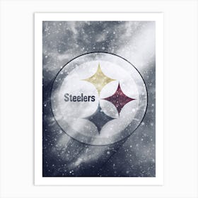 Pittsburgh Steelers Football Art Print