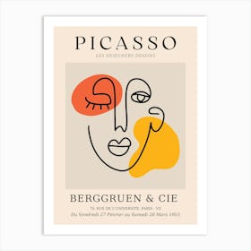 Picasso 9 Art Print