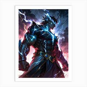 Lightning Bolt Art Print