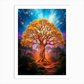 Tree Of Life 108 Art Print