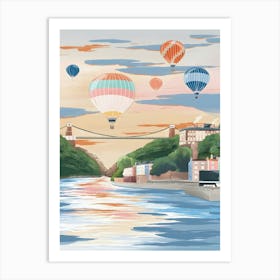 Bristol Harbour Travel Art Print