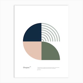 Shapes 05 Art Print