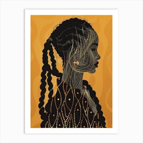 Portrait Of A Woman 493 Art Print