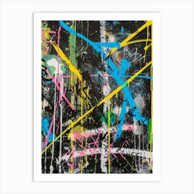 Splatters 3 Art Print