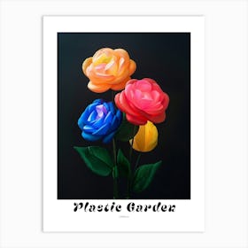 Bright Inflatable Flowers Poster Camellia 3 Art Print