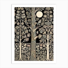 William Morris Rose Tree Of Life Art Print