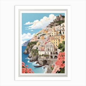 Positano Print 1 Art Print