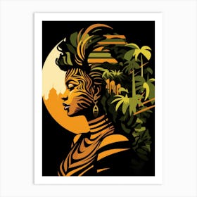 African Woman 32 Art Print