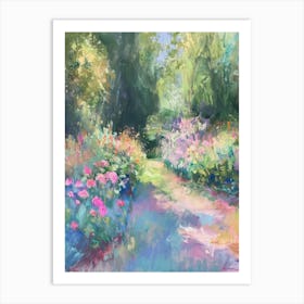  Floral Garden English Oasis 3 Art Print