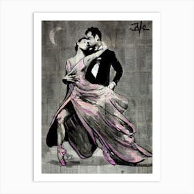 And We Danced Art Print