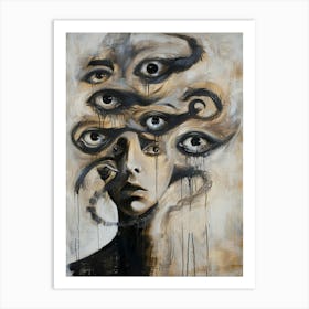 Eyes Of A Woman 2 Art Print