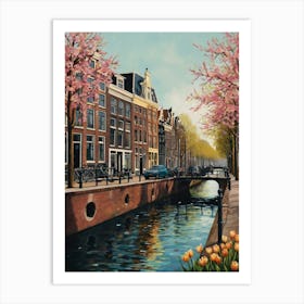 Amsterdam Canal 1 Art Print