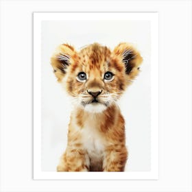 Lion Cub Art Print