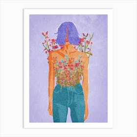 Blooming Femininity Art Print