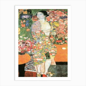 The Dancer (1916–1918), Gustav Klimt Art Print