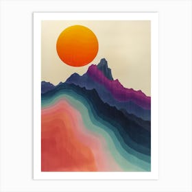 'Sunrise' 67 Art Print