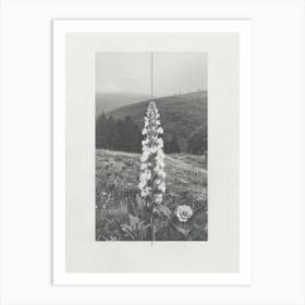 Snapdragon Flower Photo Collage 2 Art Print