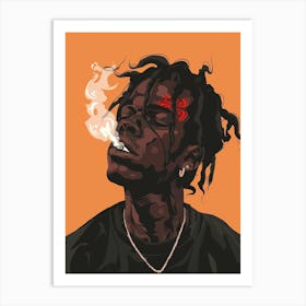 Smoking OG 494 Art Print