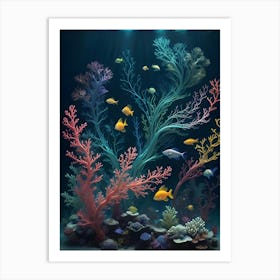 Coral Reef 9 Art Print