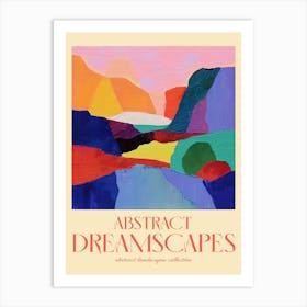 Abstract Dreamscapes Landscape Collection 44 Art Print