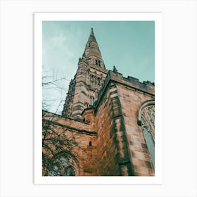 Medieval Church Steeple Art Print