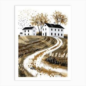 Country Road 4 Art Print