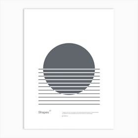 Shapes 07 Art Print