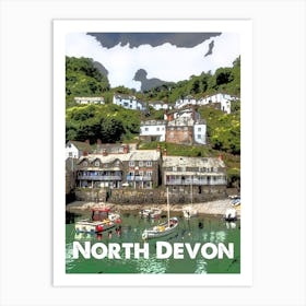North Devon, AONB, Area of Outstanding Natural Beauty, National Park, Nature, Countryside, Wall Print, Art Print