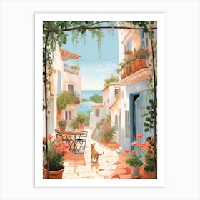 Algarve Portugal 1 Illustration Art Print