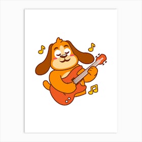 Prints, posters, nursery and kids rooms. Fun dog, music, sports, skateboard, add fun and decorate the place.22 Art Print