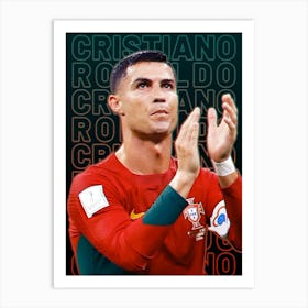 Ronaldo Cristiano Art Print