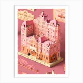 Grand Budapest Hotel Art Print